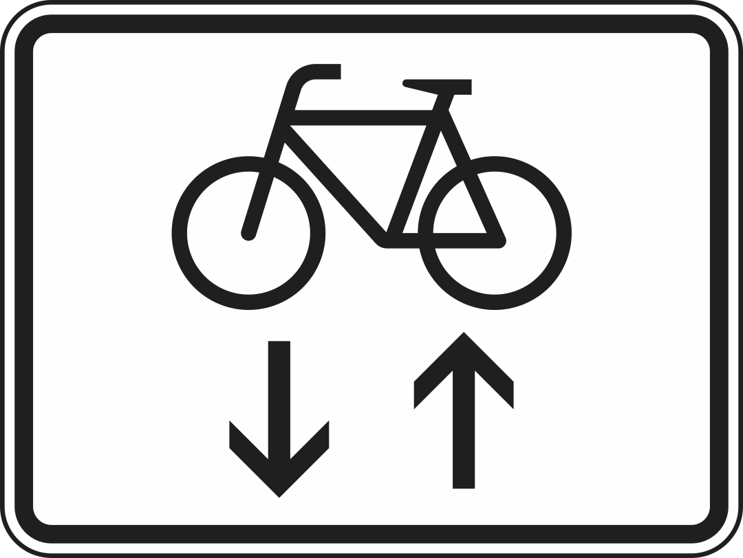 Radverkehr im Gegenverkehr Radverkehr im Gegenverkehr